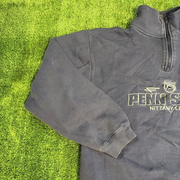 Vintage Penn State University Nittany Lions 1/4 Zip Pullover Sweatshirt Men’s M - Picture 1 of 8